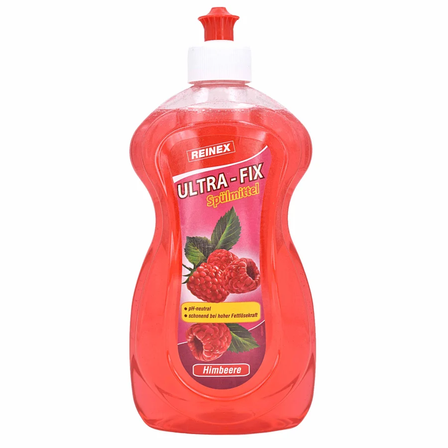 Засіб для миття посуду Reinex Ультра Фікс Малина 500 мл